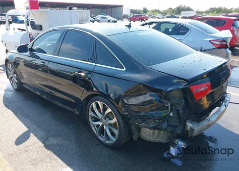 2014 Audi A6 Prestige из США, поврежденный, VIN WAUHGAFC3EN019896